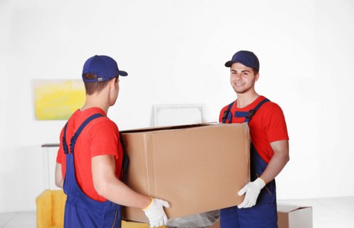 Moving day preparation checklist for customers in West Kensington
