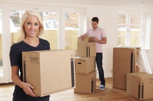 Office furniture removals and relocation service in West Kensington
