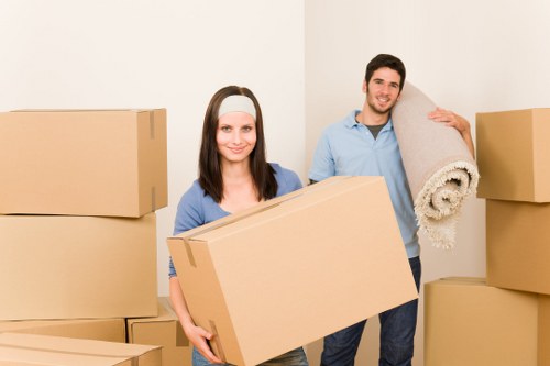 Commercial and home removals truck service in West Kensington