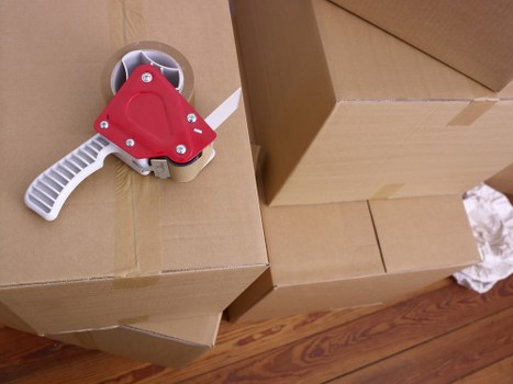 Loading furniture carefully for a local West Kensington relocation