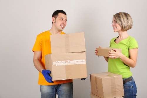 Local movers navigating stairs and access challenges in West Kensington